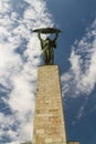 Editorial, Liberty or Freedom Statue in Budapest, Hungary Royalty Free Stock Photo